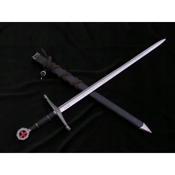 Replika zbraně Krátký templářský meč TX1063-230A 58 cm velká dýka