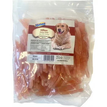 Pamlsek pro psa Proužky z kuřecích prsou (94 % masa) Hilton Měkké psí pamlsek 500 g