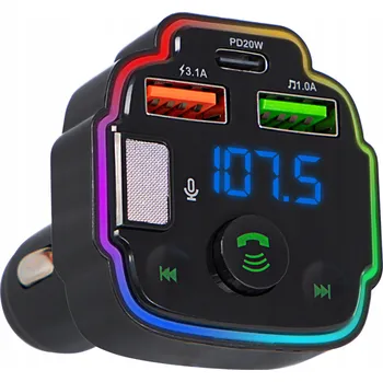 IP kamera FM Transmiter Bluetooth handsfree sada + RGB nabíječka