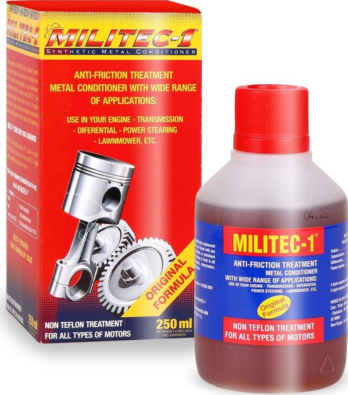 Přípravek proti opotřebení motoru / pro snížení spotřeby oleje Militec-1 original USA 250ml