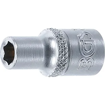 Dílna Nástrčná hlavice šestihranná,1/4", 5 mm, BGS - B2476