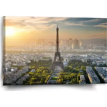 Obraz Sablio Obraz Paříž Eifellova věž Skyline - 60x40 cm
