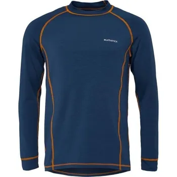 Pánské funkční triko KLIMATEX Asger Thermoplus+ tmavě modrá Velikost: S