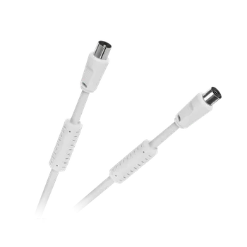 Video kabel Inne TV-Video kabel bílý úhlový/úhlový 2,0 m