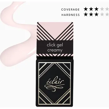 Lak na nehty Click Gel CREAMY 14ml - gel lak na nehty v lahvičce