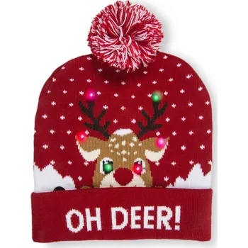 Čepice Sajbazar zimní čepice beanie vícebarevná, univerzální velikost