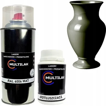 Barva ve spreji Matný lak ve spreji na vázy RAL 6006