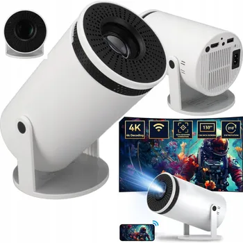 Projektor Projektor Przenosny 4K WiFi Automatyczna Korekce Obrazu Bezdrátová Projekce