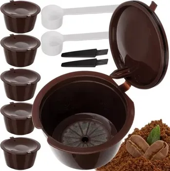 Kávové kapsle opakovaně použitelné - 6 Ks. Ruhhy 23028