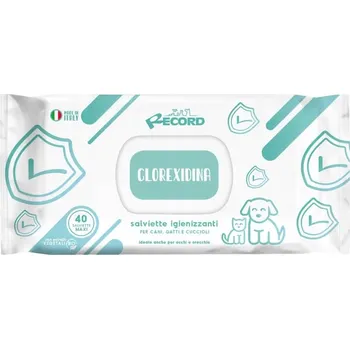 Vrták Record vlhčené ubrousky Maxi s chlorhexidinem 40 ks
