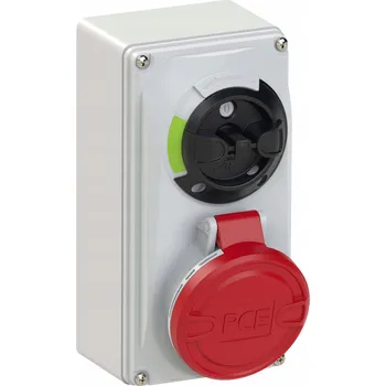 Elektrická zásuvka Elektrická Zásuvka Pce červená