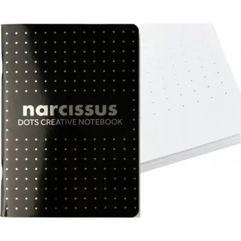 Sešit A5 s linkami Narcissus, 56 listů