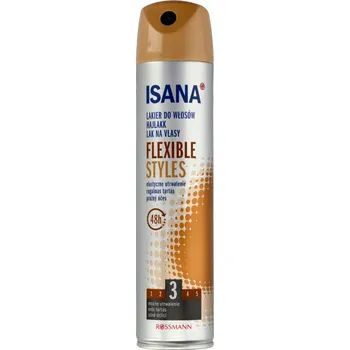 Stylingový přípravek Isana lak na vlasy Flexible Styles UV