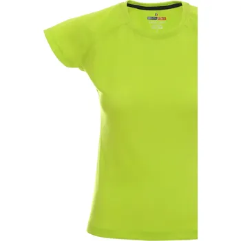 Dámské tričko Dámské tričko CHILL 21554 fluo zelená S