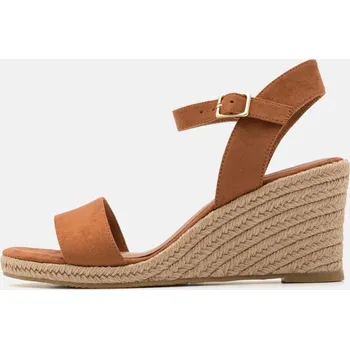 Dámská obuv Sandálky na podpatku Tamaris hnědé, vel 42