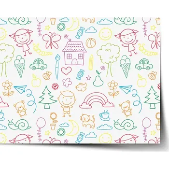 Plakát Sablio Plakát Barevná školka - 60x40 cm