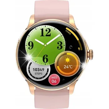 Hodinky Chytré hodinky Colmi V72 s hovory SMS Polské Menu , zlaté