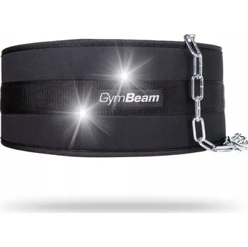 Opasek na cvičení OPASEK NA CVIČENÍ Dip Belt pro dodatečných 50 kg s řetězem - GymBeam