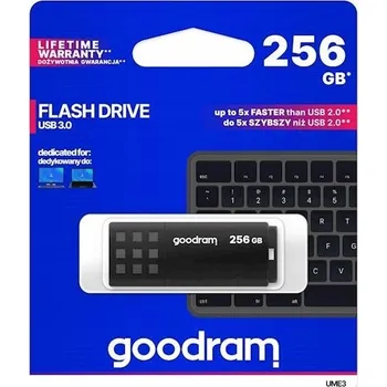 USB flash disk Flash disk GOODRAM UME3-2560K0R11 256 GB USB 3.0 černý