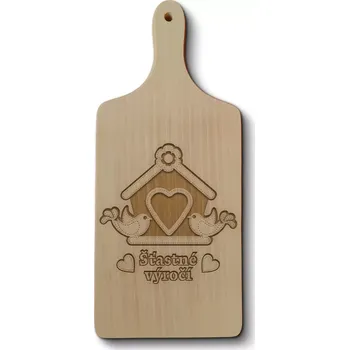 Kuchyňské prkénko Sablio Prkénko Šťastné výročí 2