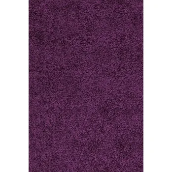 Koberec Koberec shaggy do obýváku ložnice fialový 160 cm x 230 cm s certifikátem
