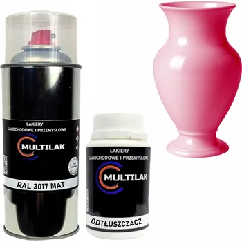 Barva ve spreji Matný lak ve spreji na vázy RAL 3017