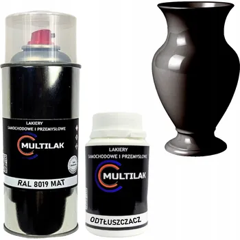 Barva ve spreji Matný lak ve spreji na vázy RAL 8019