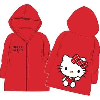 HELLO KITTY ČERVENÝ PLÁŠŤ DO DEŠTĚ 110/116 D090F