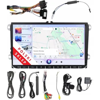Autorádio 2DIN Android Autorádio s Navigací pro VW Seat Škoda 4/64 GB DSP LTE CARPLAY