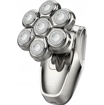 Holicí strojek Aesfee AF-8077 pánský elektrický holicí strojek 7D na hlavu a obličej IPX7 USB-C