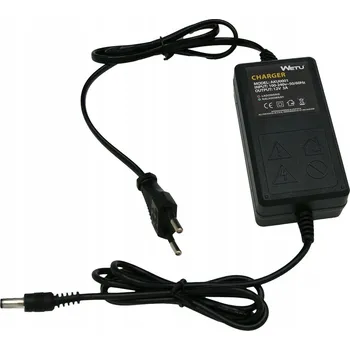 Bezpečnostní kamera Automatická nabíječka pro gelové akumulátory 12V 3A, konektor + adaptér