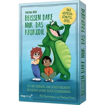 První čtění Beißen darf nur das Krokodil - Das Gemeinschaftsspiel - Heer, Carina