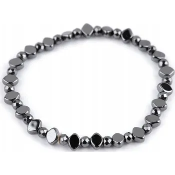 Náramek Elastický náramek hematit Pasmanterie.eu