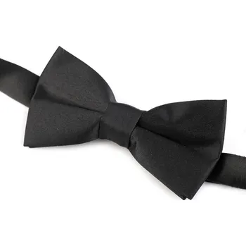 Dětský saténový motýlek, malé, 3 černá