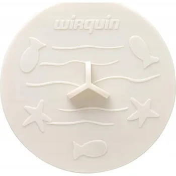 Sifon Zátka do umyvadla bez přepadu automatická kulatý Wirquin bílá