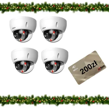 Bezpečnostní kamera IP kamera Dahua IPC-HDBW2649E-S-IL-0280B Hromadné balení 4ks