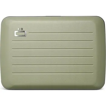 Peněženka Hliníková peněženka Ogon Design Stockholm V2 s matným povrchem - kaktusově zelená