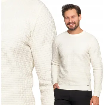 Pánský svetr Pánský svetr Elegantní Klasický s texturou Módní Bavlněný MORAJ - M