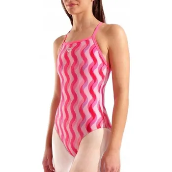 Dámské plavky Dámské jednodílné plavky na trénink do bazénu Arena Lightdrop D36