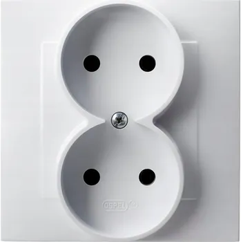 Elektrická zásuvka Ospel Elektrická Zásuvka zásuvka bílá