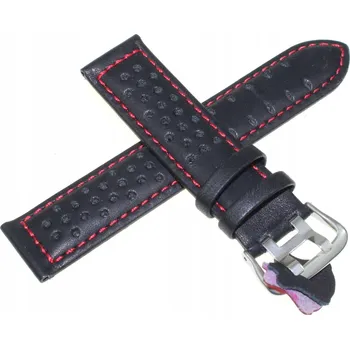 Řemínek na hodinky KOŽENÝ ŘEMÍNEK K HODINKÁM 20 mm DILOY 380.20.1.6