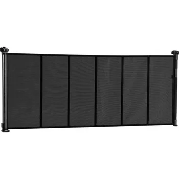 Dětská zábrana Zábrana na dveře SucceBuy s rozšířením, černá