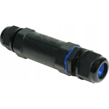 elektrický kabel Kabelová spojka 3PIN IP68 šroubovací, pevná 16A nátrubek