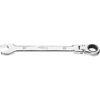 Klíč NEO TOOLS KLÍČ OČKOPLOCHÝ S KLOUBEM A RAČNOU NEO TOOLS