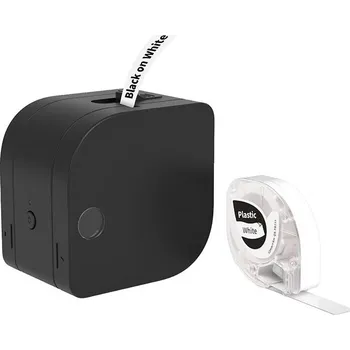 Tiskárna štítků Přenosná tiskárna štítků Phomemo P12 (černá)