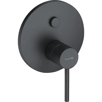 Vodovodní baterie Kludi Bozz vanová baterie pod omítku černá 386593976