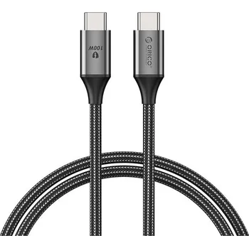 Datový kabel Orico 100W USB-C to USB-C charging cable (black)
