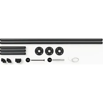 Dámské šaty Nástěnná tyč na šaty MIA II Rusticline, 2160x300 mm