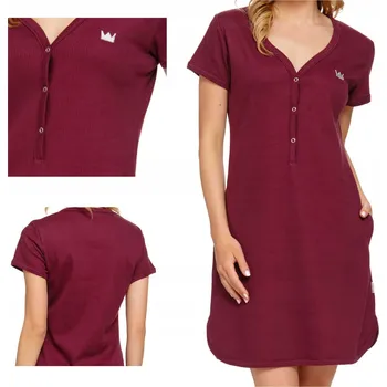 Dámské noční prádlo Košile ke na kojení DOCTOR NAP 4115 sangria S