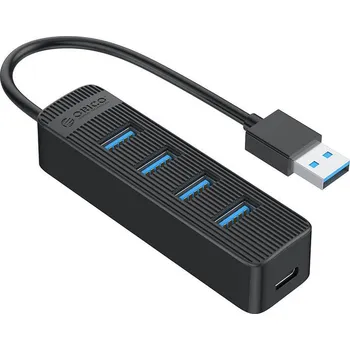 USB hub Orico TWU3 USB to 4x USB 3.0 Hub Adapter (black)